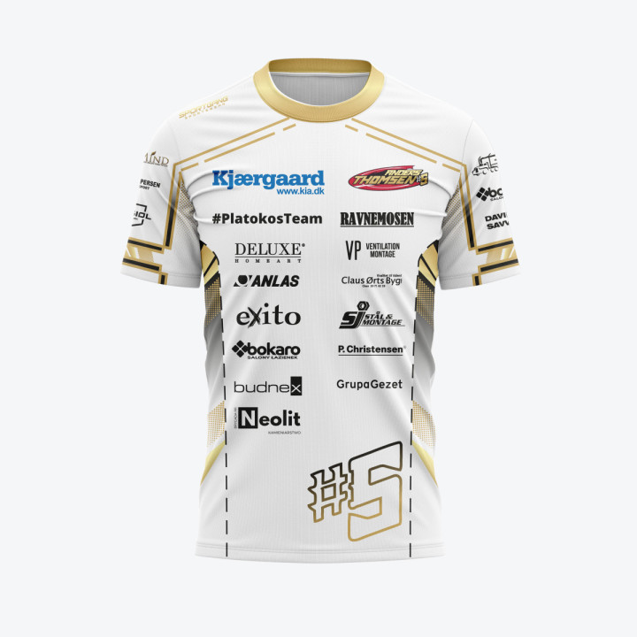 WHITE TEAM T-SHIRT